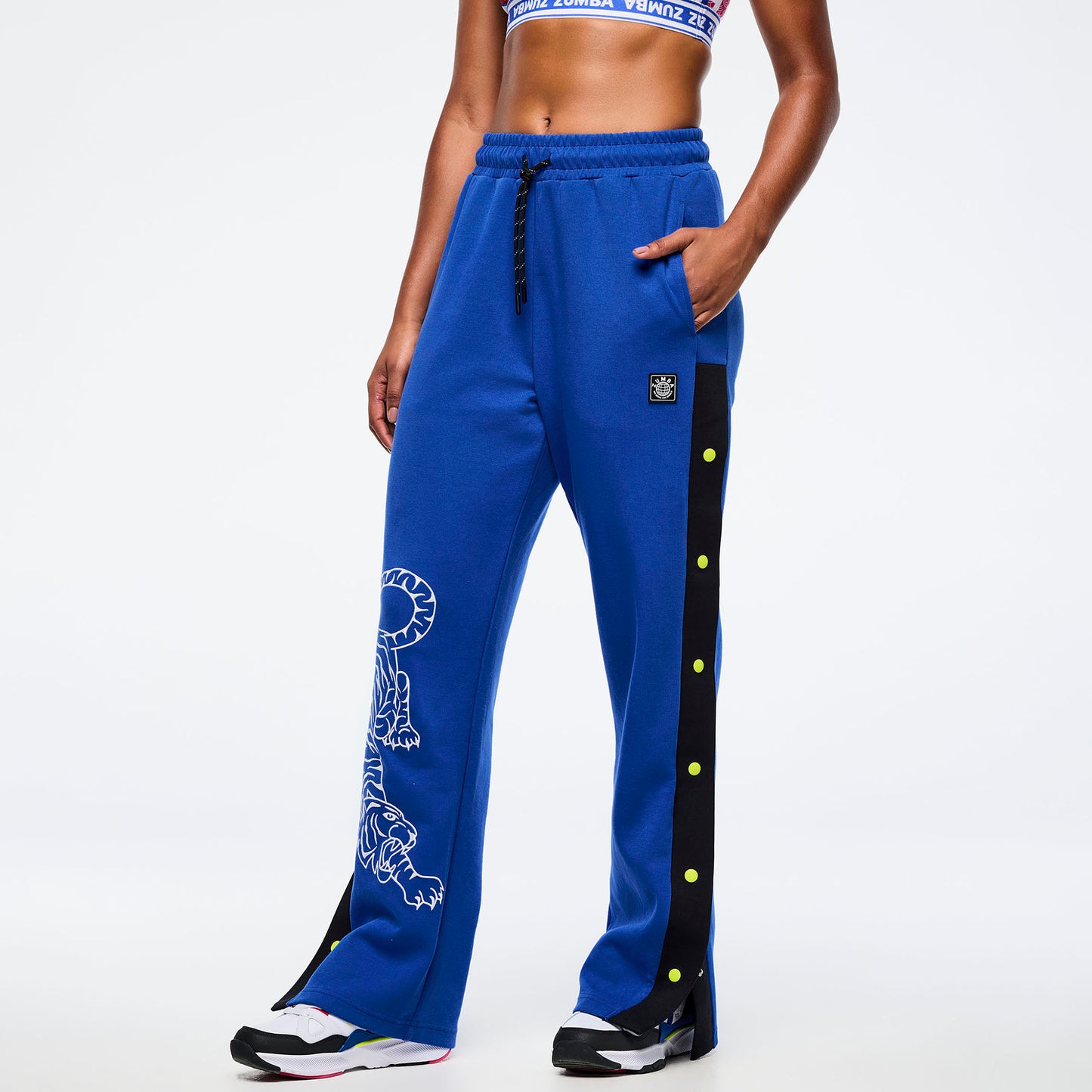 Eastern Flavor Men's Side Snap Pant - So Into Blue Z2B000094