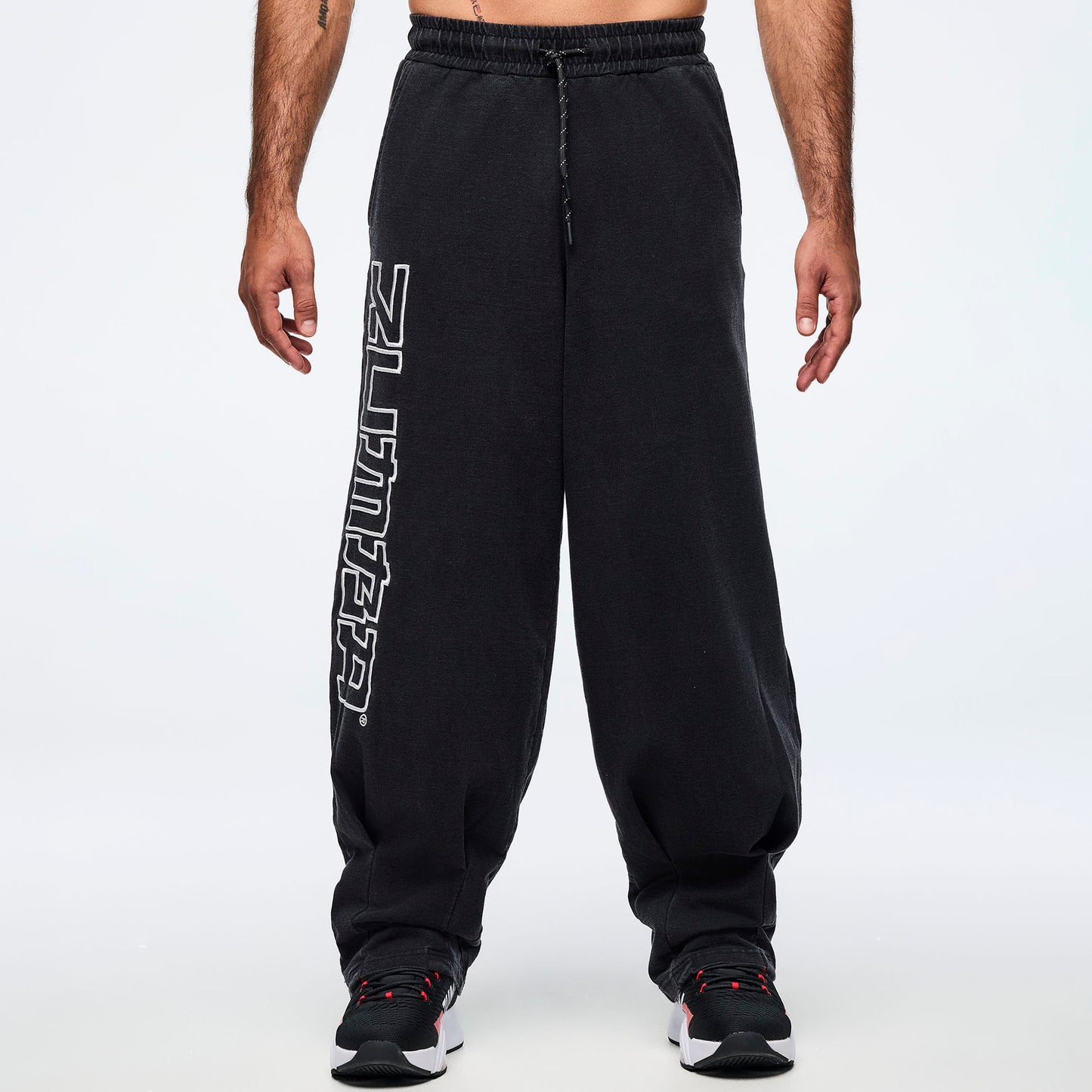 Eastern Flavor Men's Barrel Leg Sweatpants Z2B000095