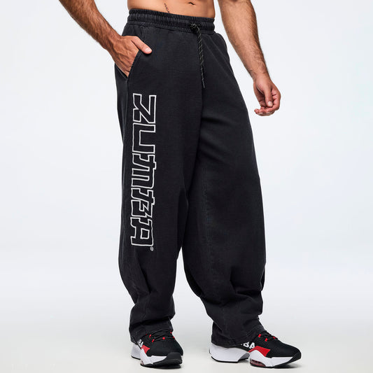 Eastern Flavor Men's Barrel Leg Sweatpants Z2B000095