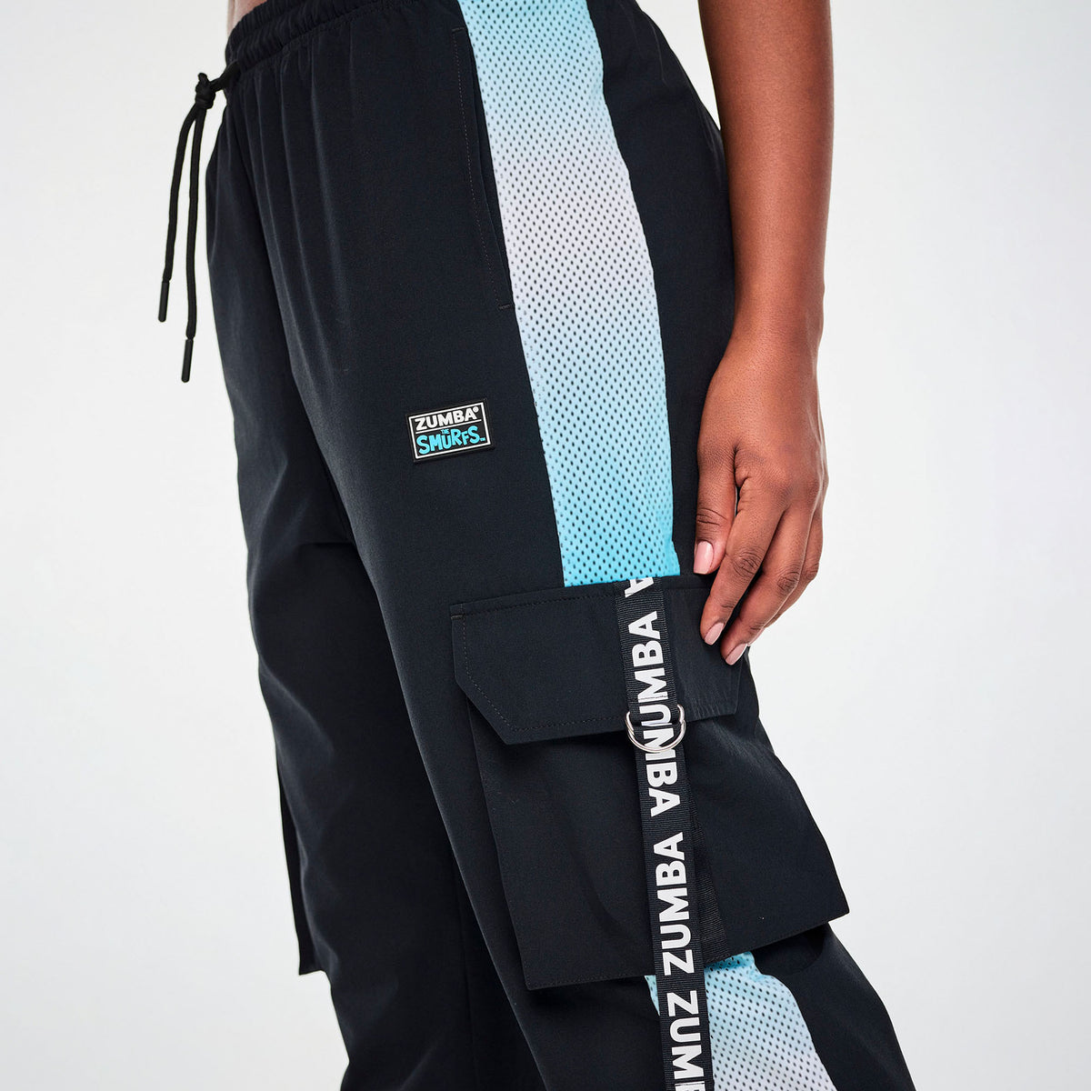 Zumba X The Smurfs Men's Woven Cargo Pants