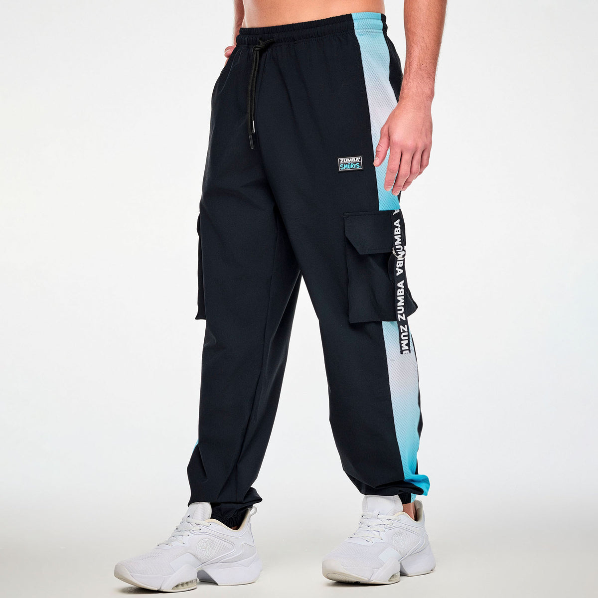 Zumba X The Smurfs Men's Woven Cargo Pants