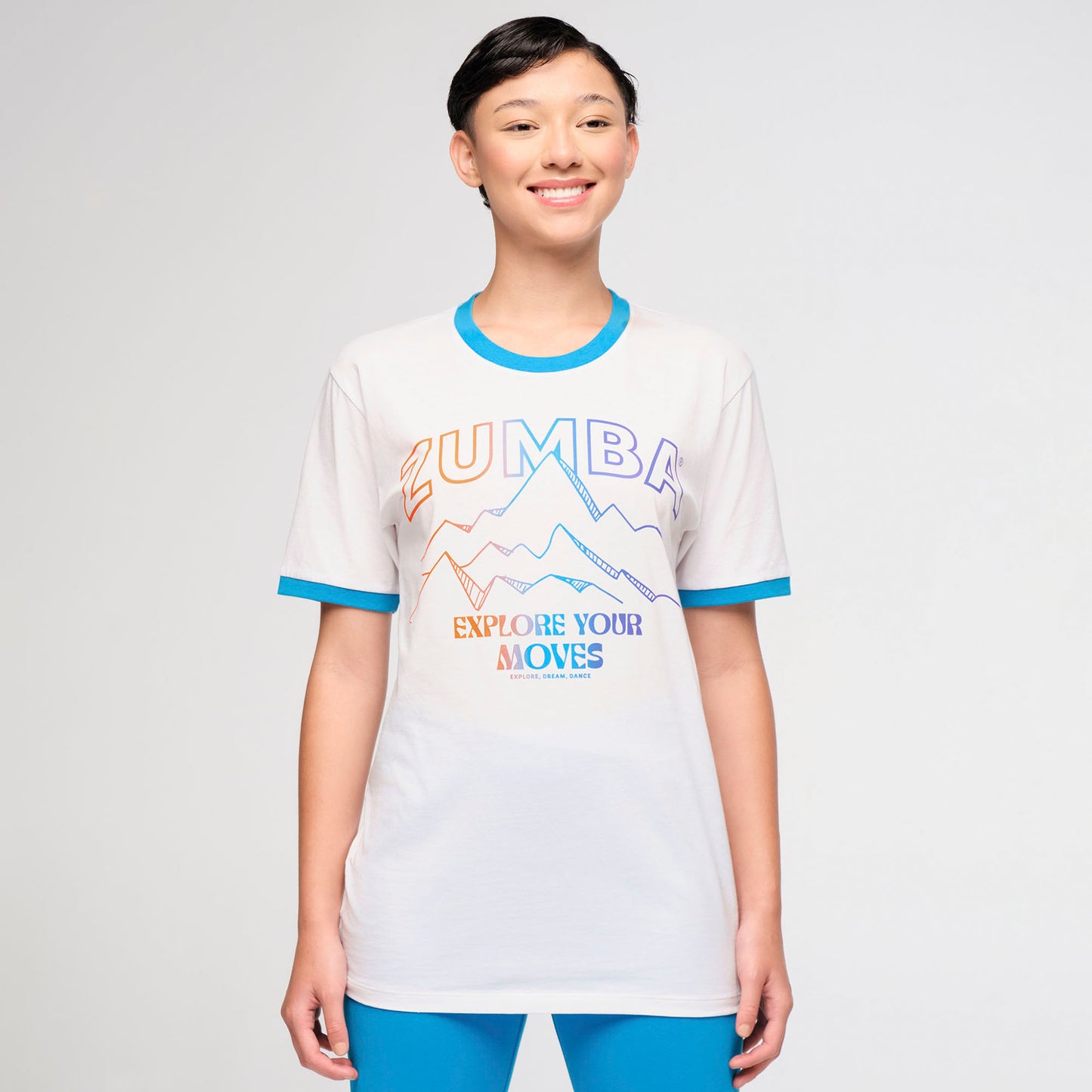 Zumba Explore Men's Ringer Tee
