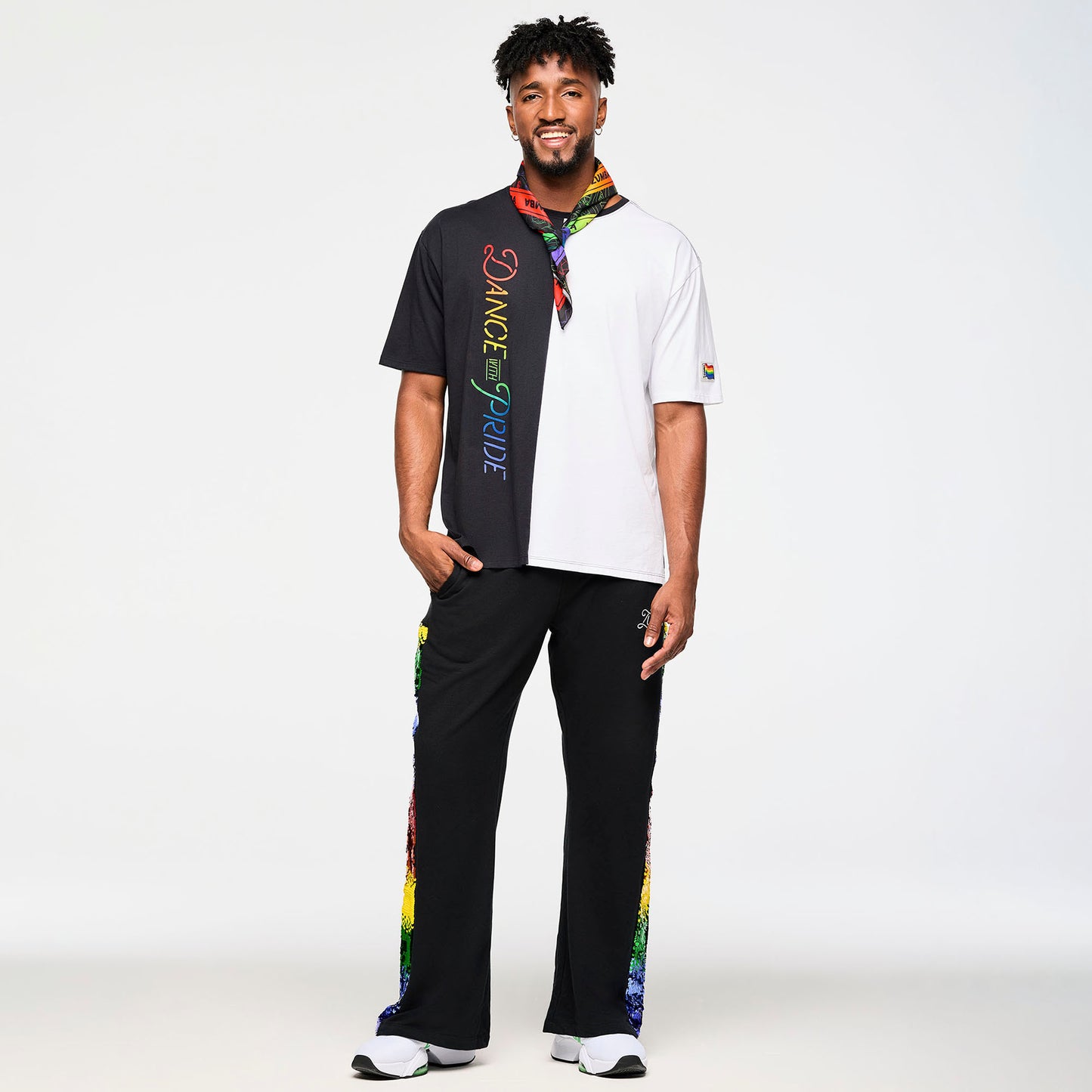 Zumba Men's Oversized Crew Neck Tee