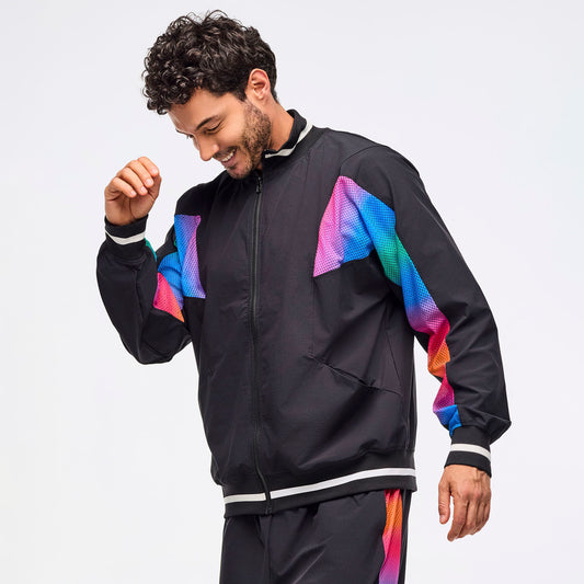 Zumba Libre Men's Oversized Dolman Track Jacket