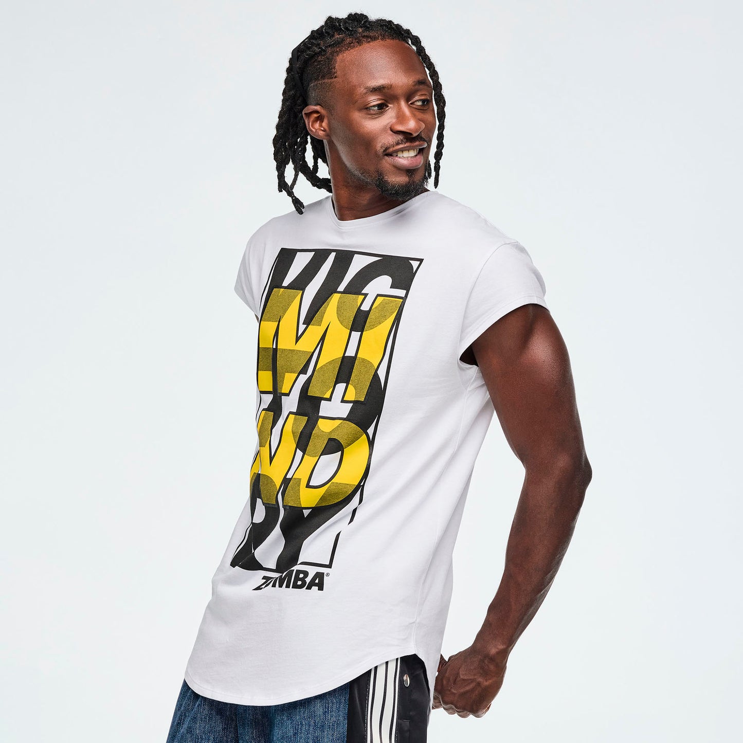 ZW Men's Crew Neck Round Hem Tee Z2T000110