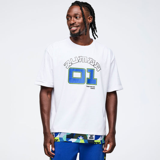 Eastern Flavor Men's Double Layered Hem Tee - Wear It Out White Z2T000116