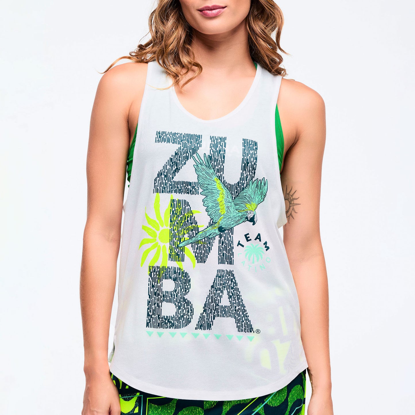 Latin Movement Men's Open Neck Tank Z2T000124