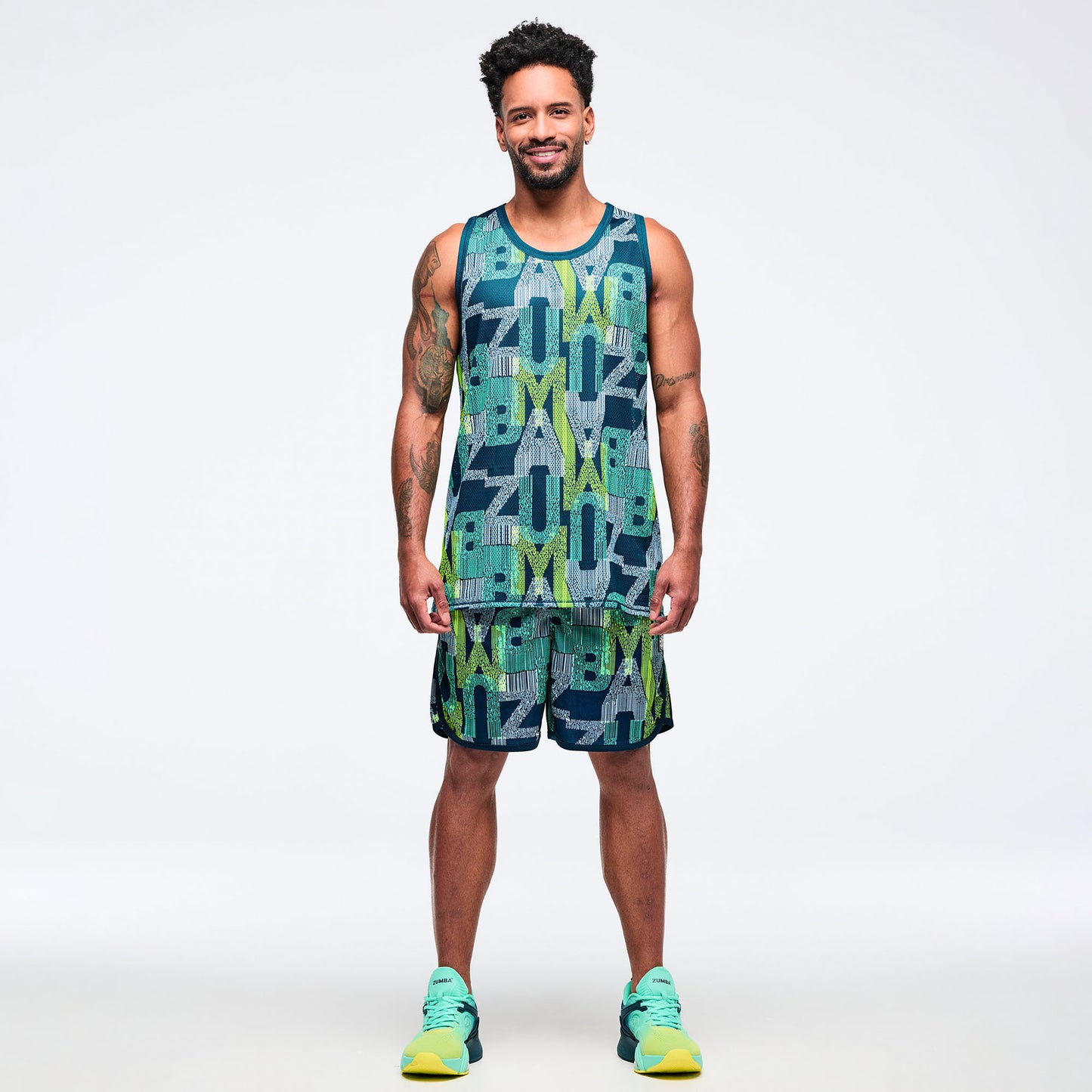 Latin Movement Men's Basketball Tank Z2T000125