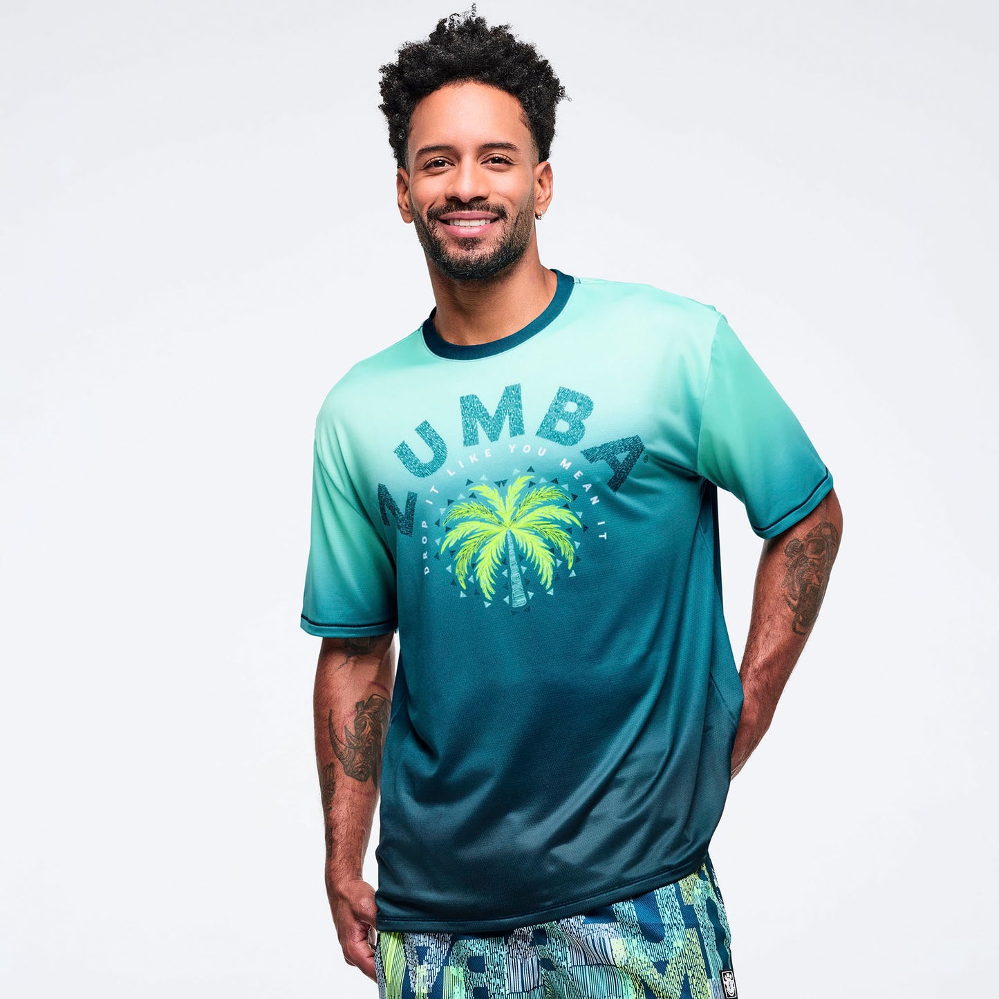 Latin Movement Men's Mesh Top Z2T000128
