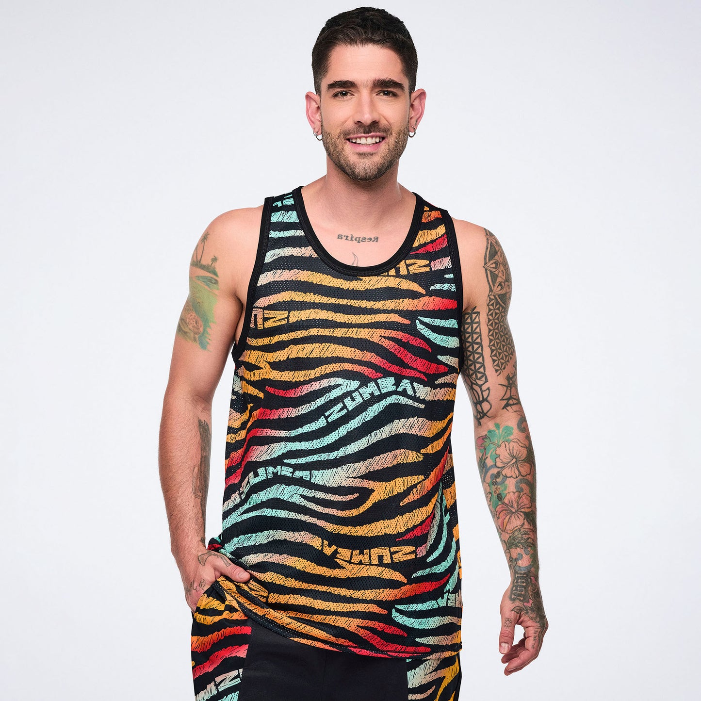 Wildbeat Men's Basketball Tank Z2T000131