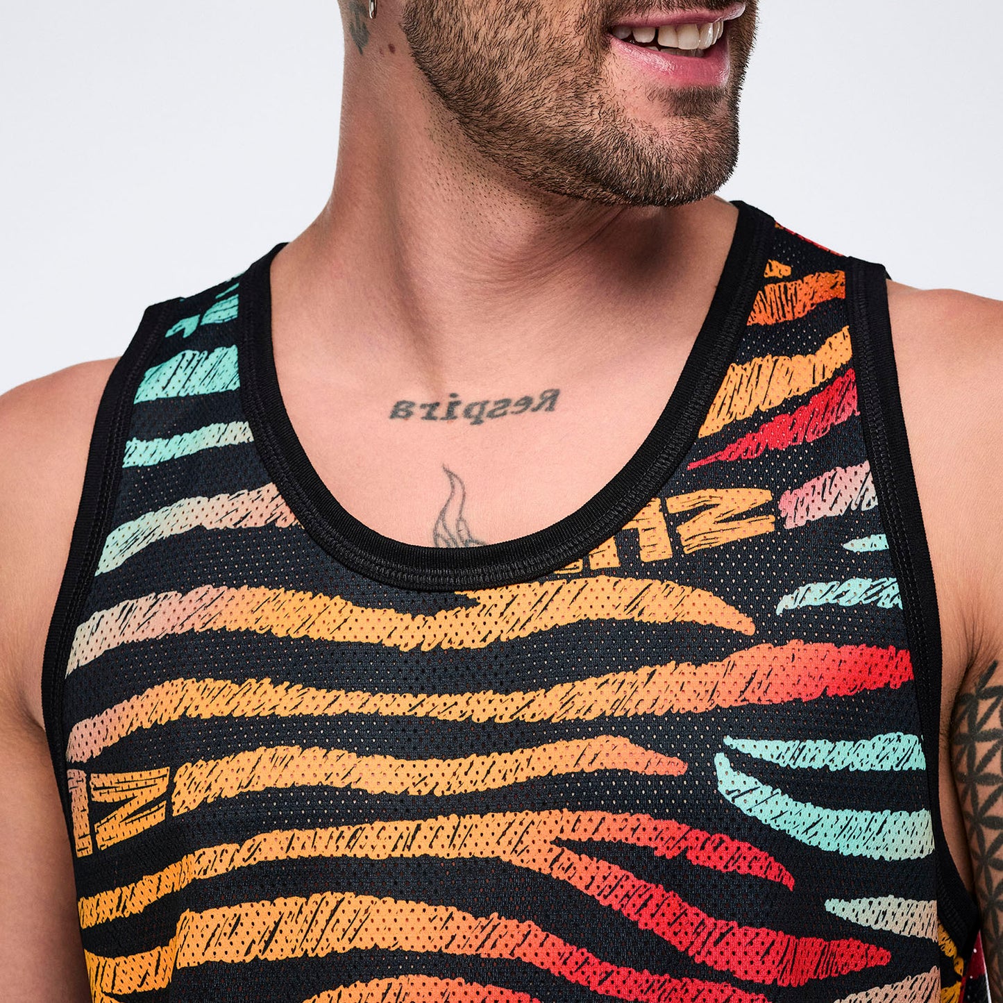 Wildbeat Men's Basketball Tank Z2T000131