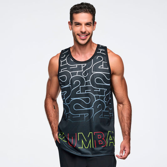 Zumba 25 Men's Basketball Tank Z2T000143