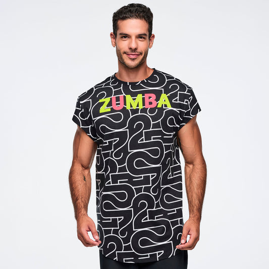 Zumba 25 Men's Round Hem Tee Z2T000144