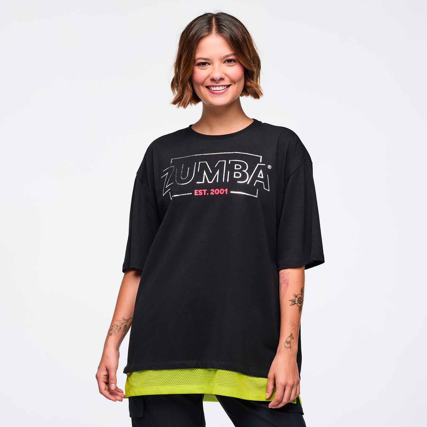 Zumba 25 Men's Tee With Double Layered Hem Z2T000145