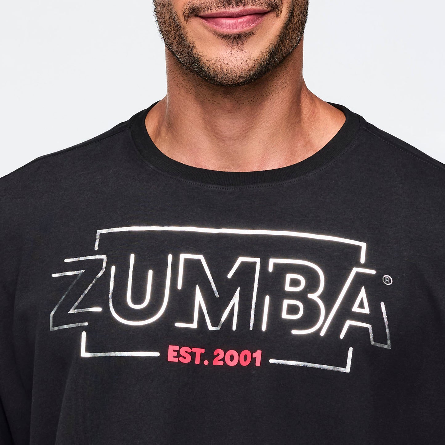 Zumba 25 Men's Tee With Double Layered Hem Z2T000145