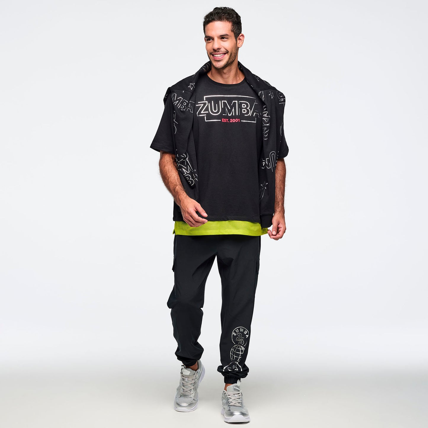 Zumba 25 Men's Tee With Double Layered Hem Z2T000145