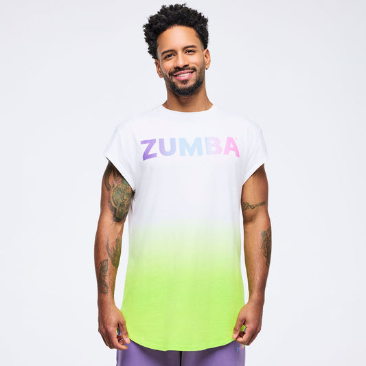 Pastel Mens Round Hem Tee