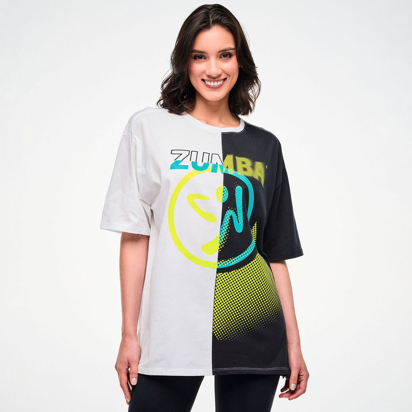Electric Feel Men's Oversized Crew Neck Tee