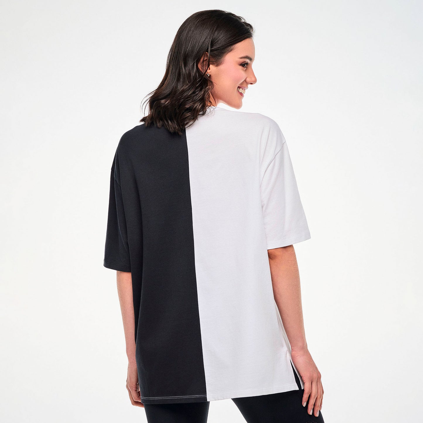 Electric Feel Men's Oversized Crew Neck Tee