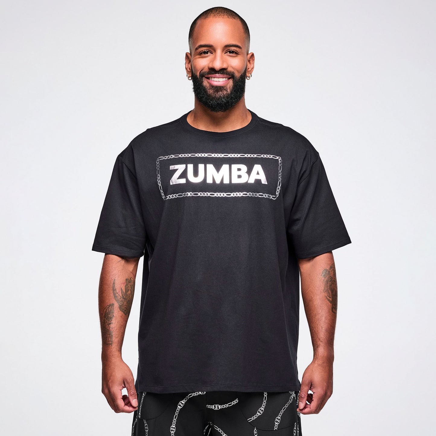 Dale-Z Men's Crew Neck Tee - Black Z2T000168