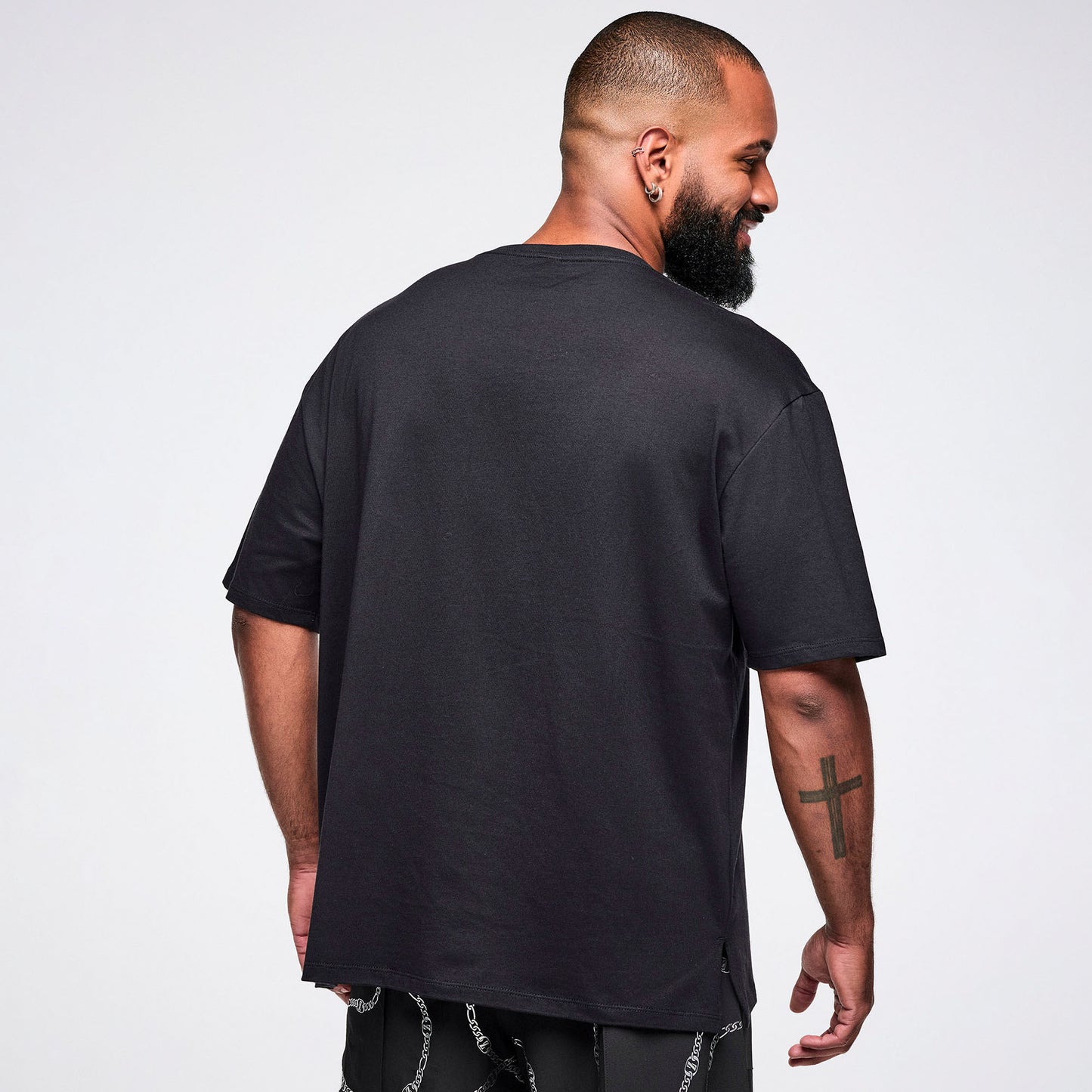 Dale-Z Men's Crew Neck Tee - Black Z2T000168