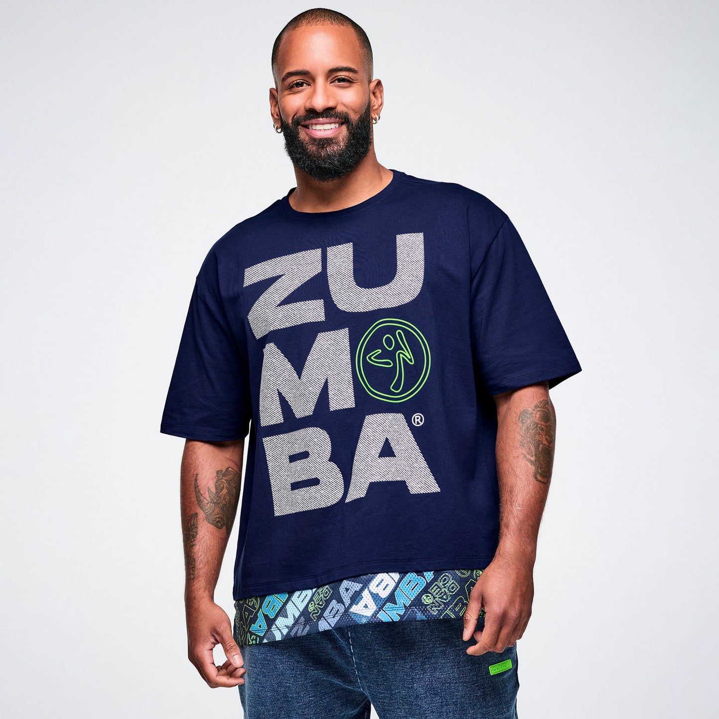 Jean Jamz Men's Double Layer Hem Tee Z2T000172