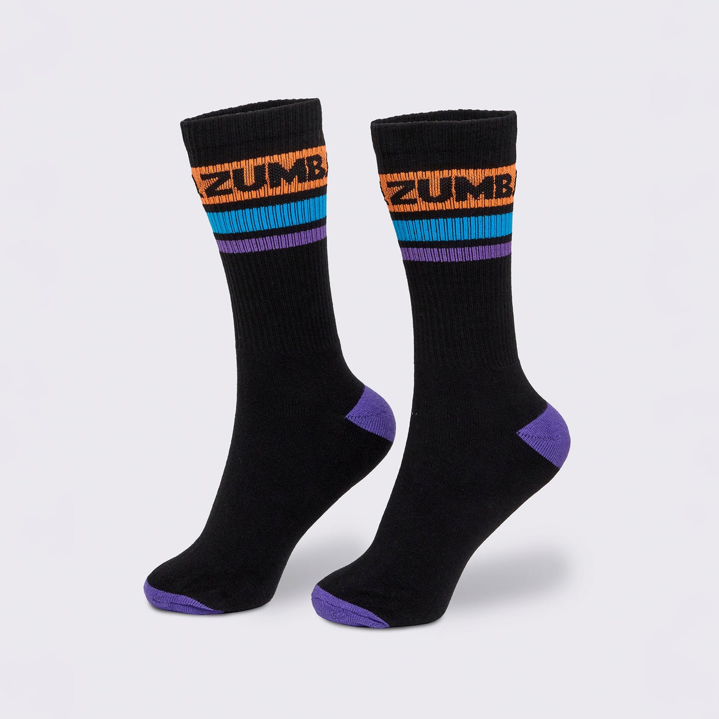Zumba Explore High Socks - Bold Black