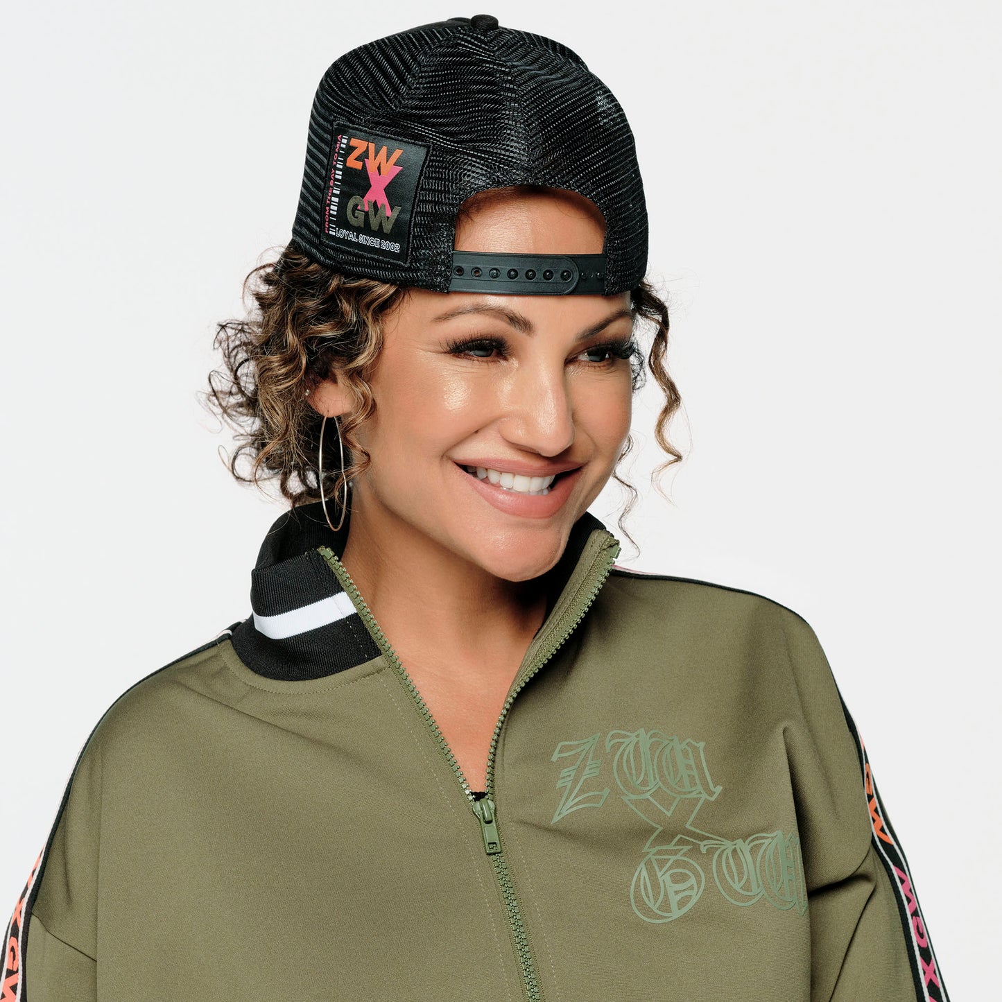 ZW X GW Adjustable Snapback Cap - Bold Black