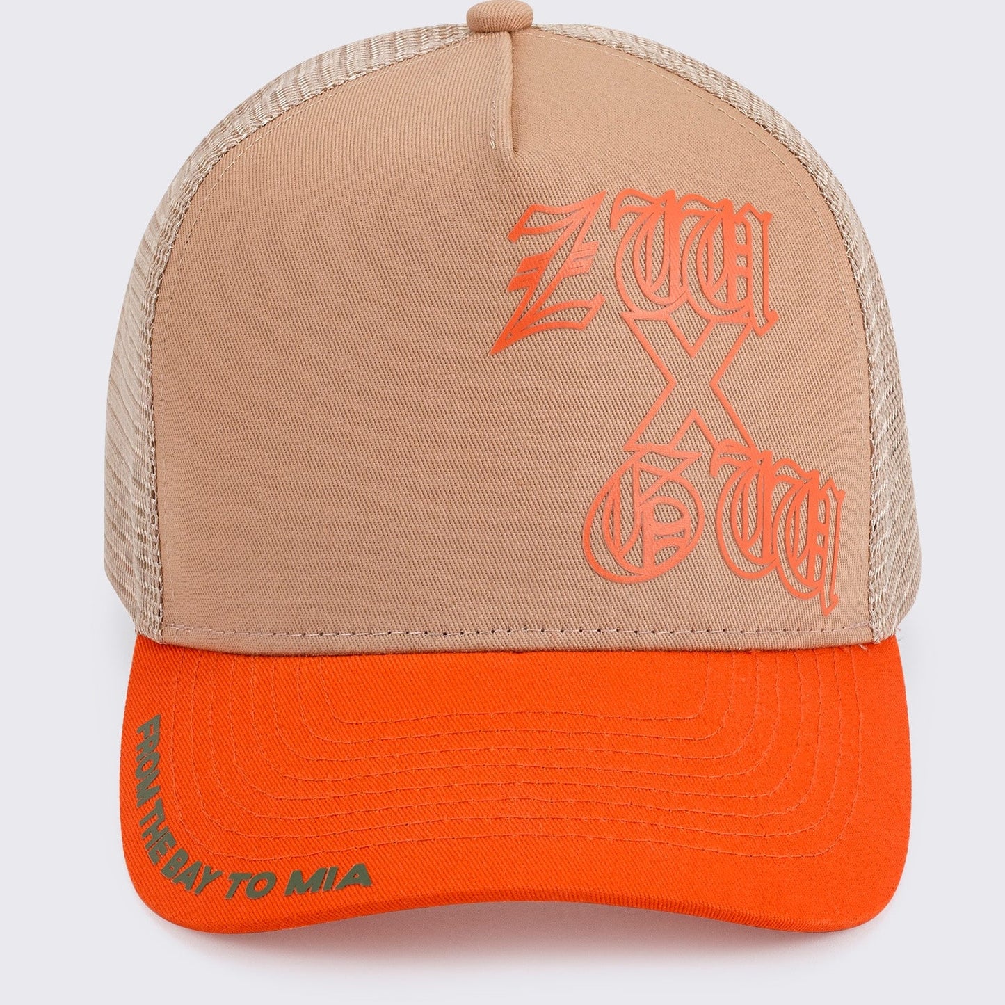 ZW X GW Adjustable Snapback Cap - Wood Dancefloor