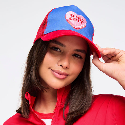 Zumba Love Curved Brim Mesh Cap