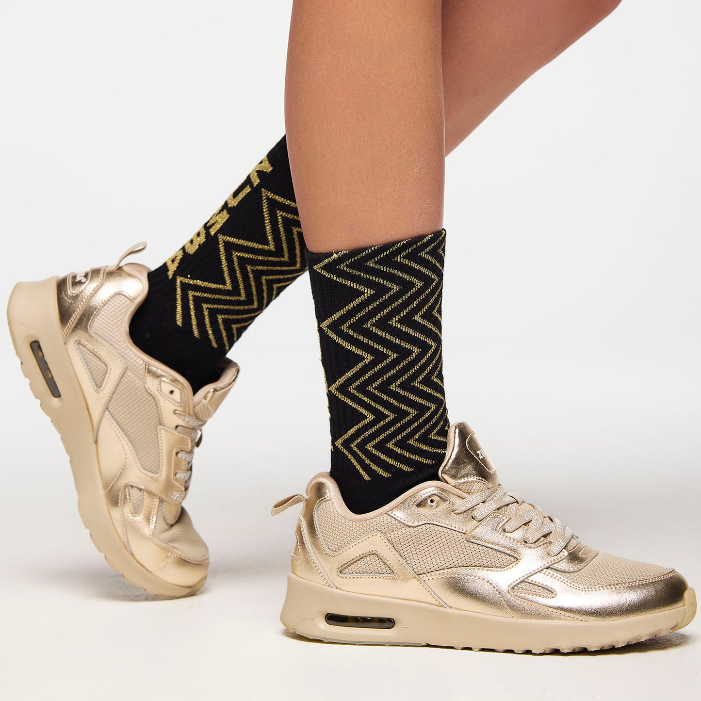 Zumba Holiday High Socks - Black