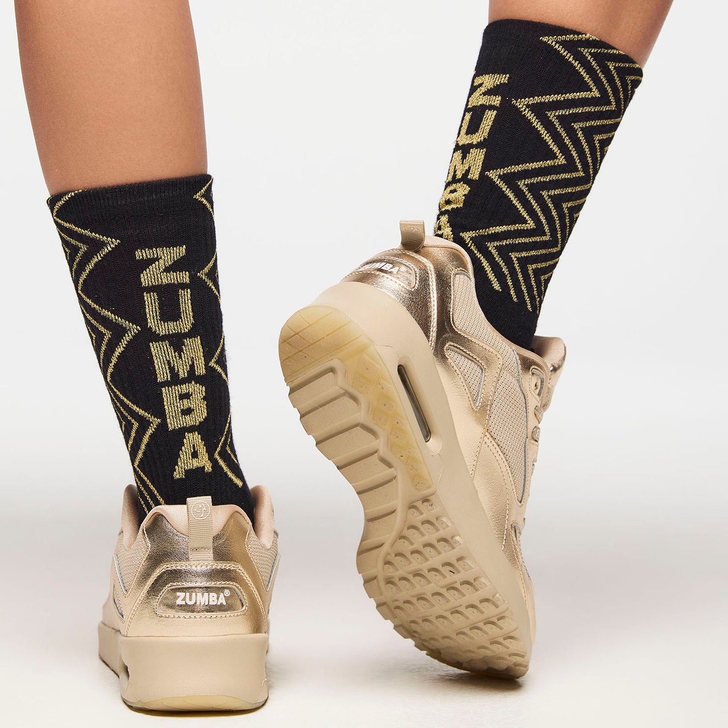 Zumba Holiday High Socks - Black