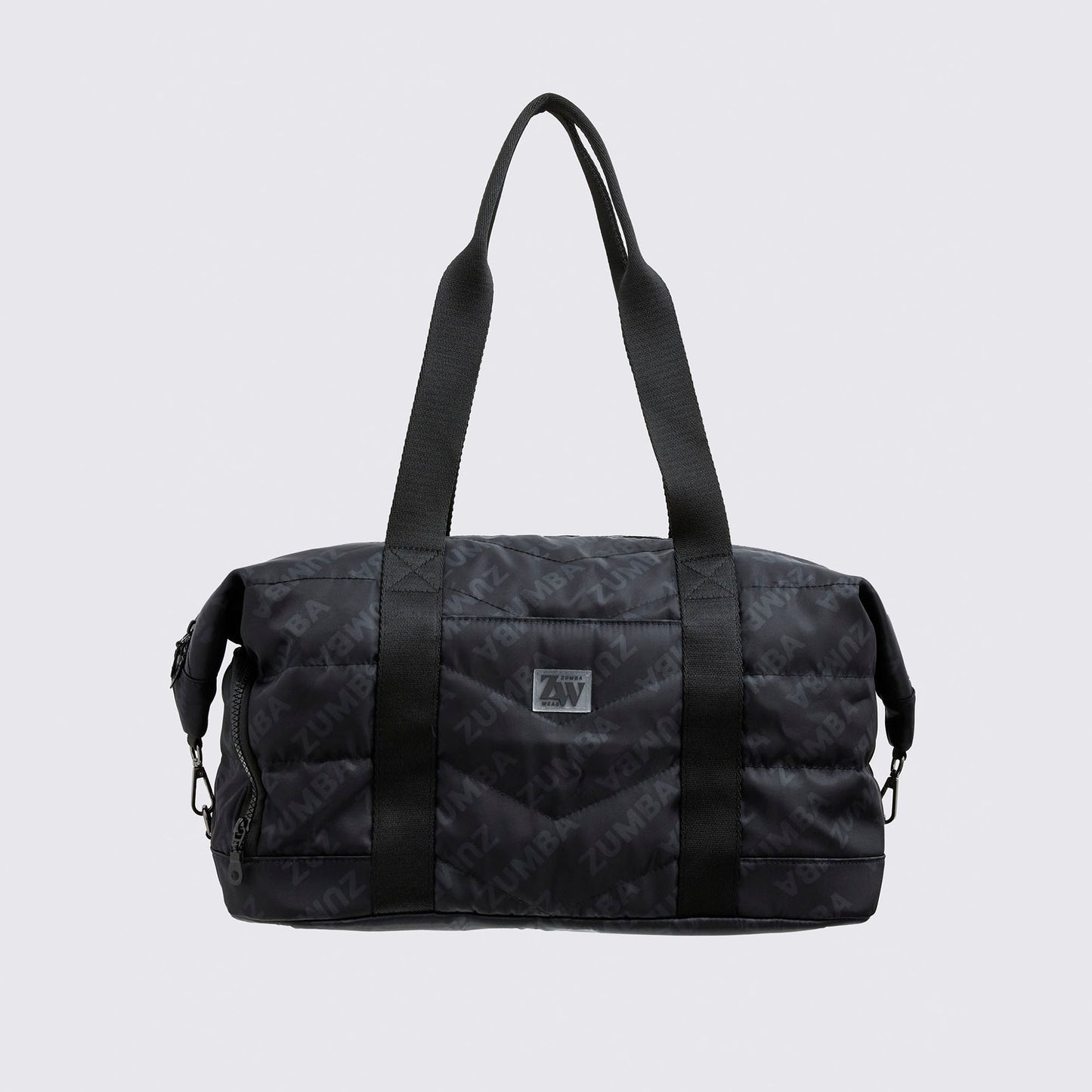 Zumba Core Quilted Duffle Bag_Bold Black