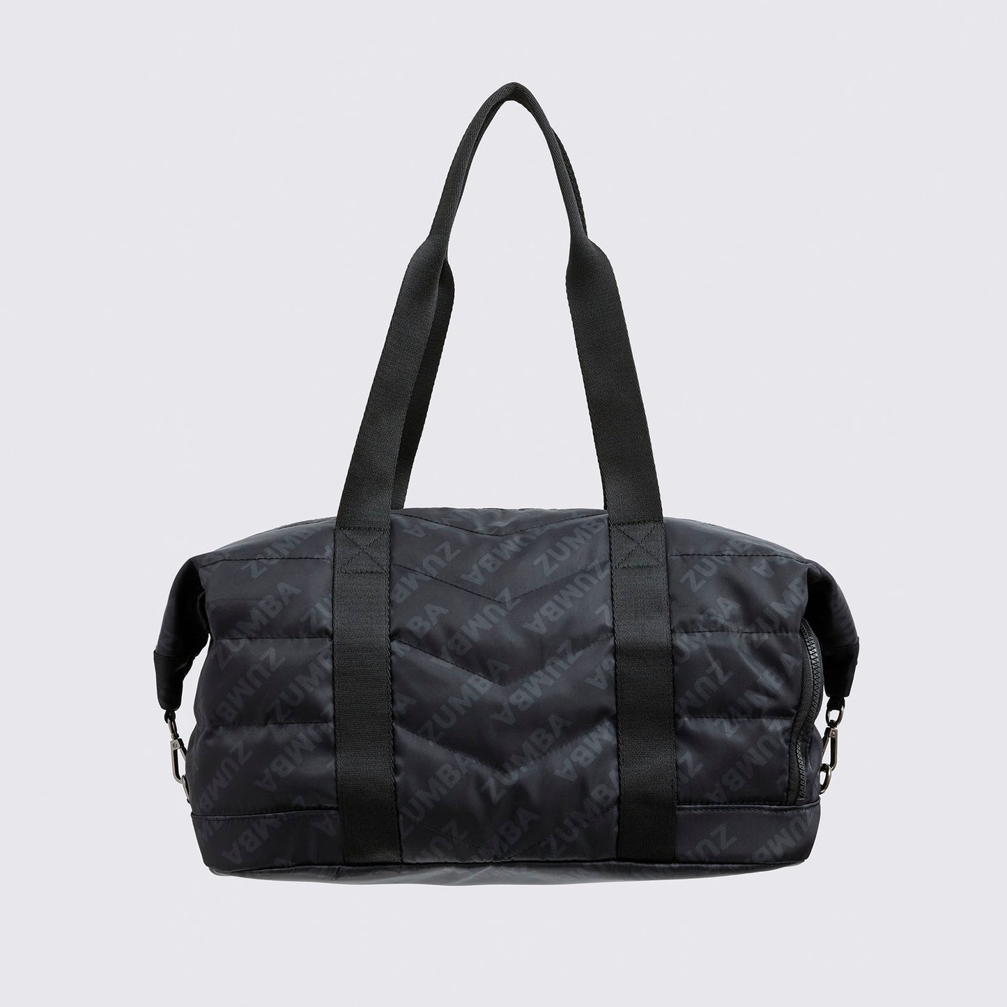 Zumba Core Quilted Duffle Bag_Bold Black