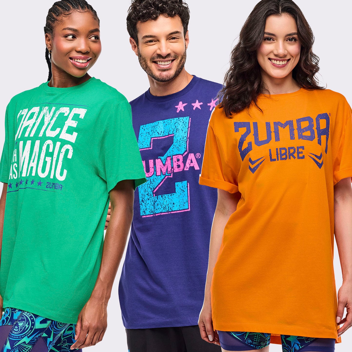 Zumba Libre Tees 3PK