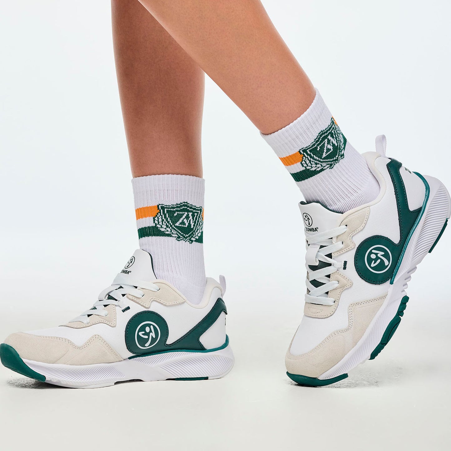 Class of 2001 Plush Half Crew Sock - Wear It Out White Z3A000281