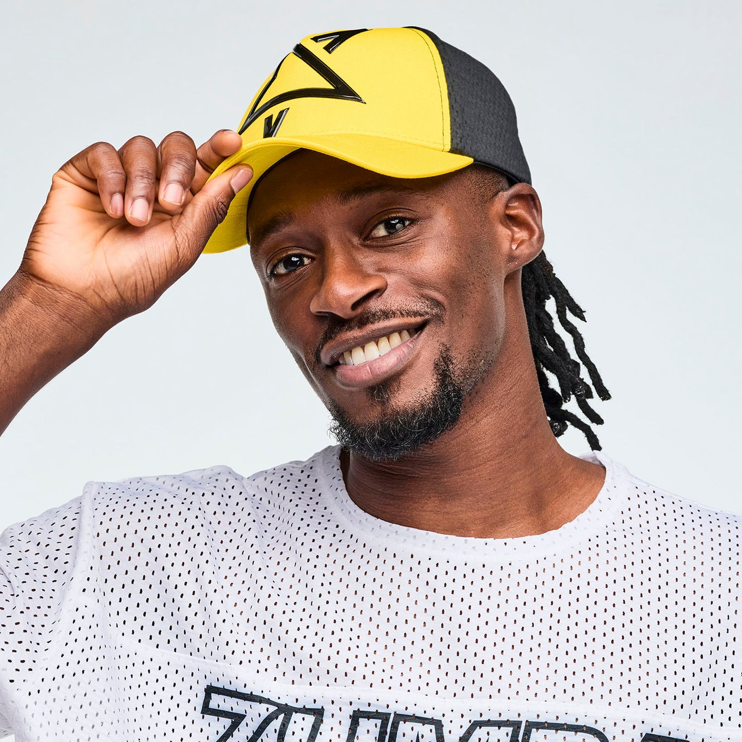 ZW Curved Brim Mesh Cap Z3A000297