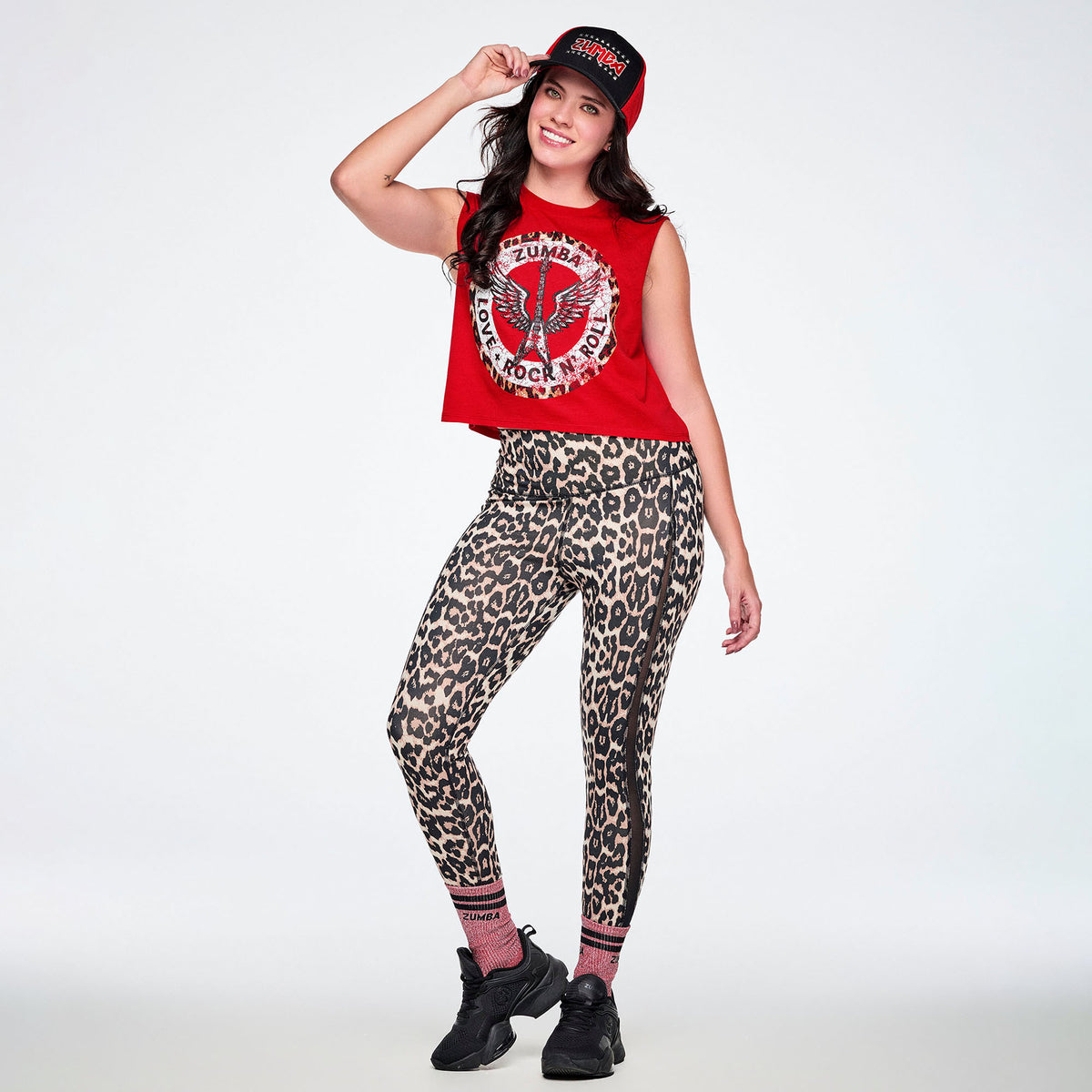 Rock 'n' Roll Curved Brim Mesh Hat Z3A000350