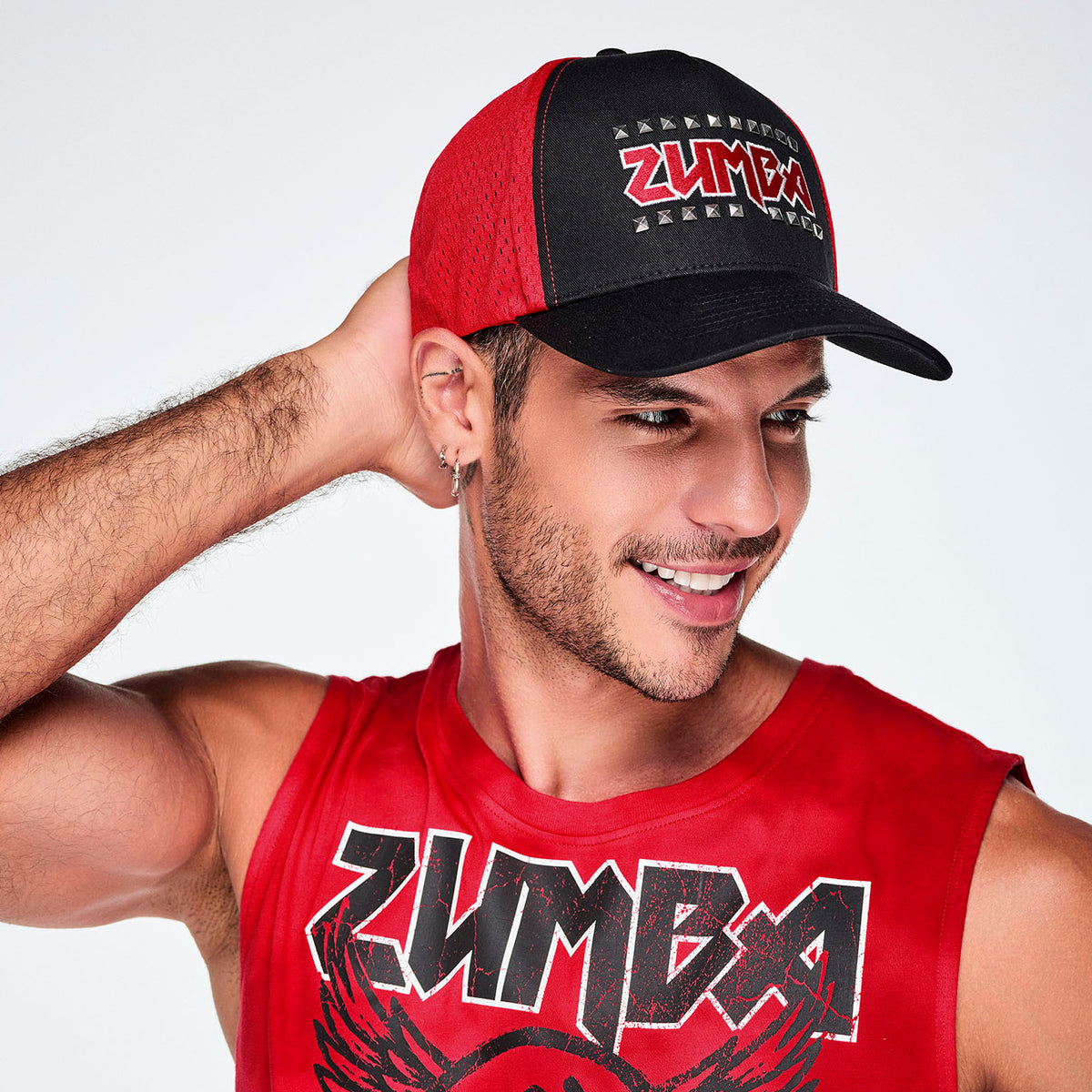 Rock 'n' Roll Curved Brim Mesh Hat Z3A000350