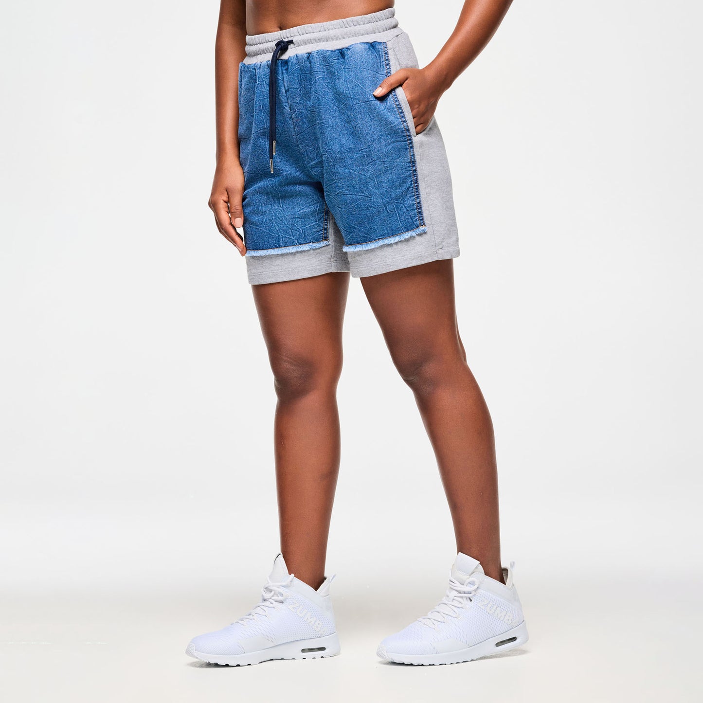 Blue Jean Denim Shorts - Denim
