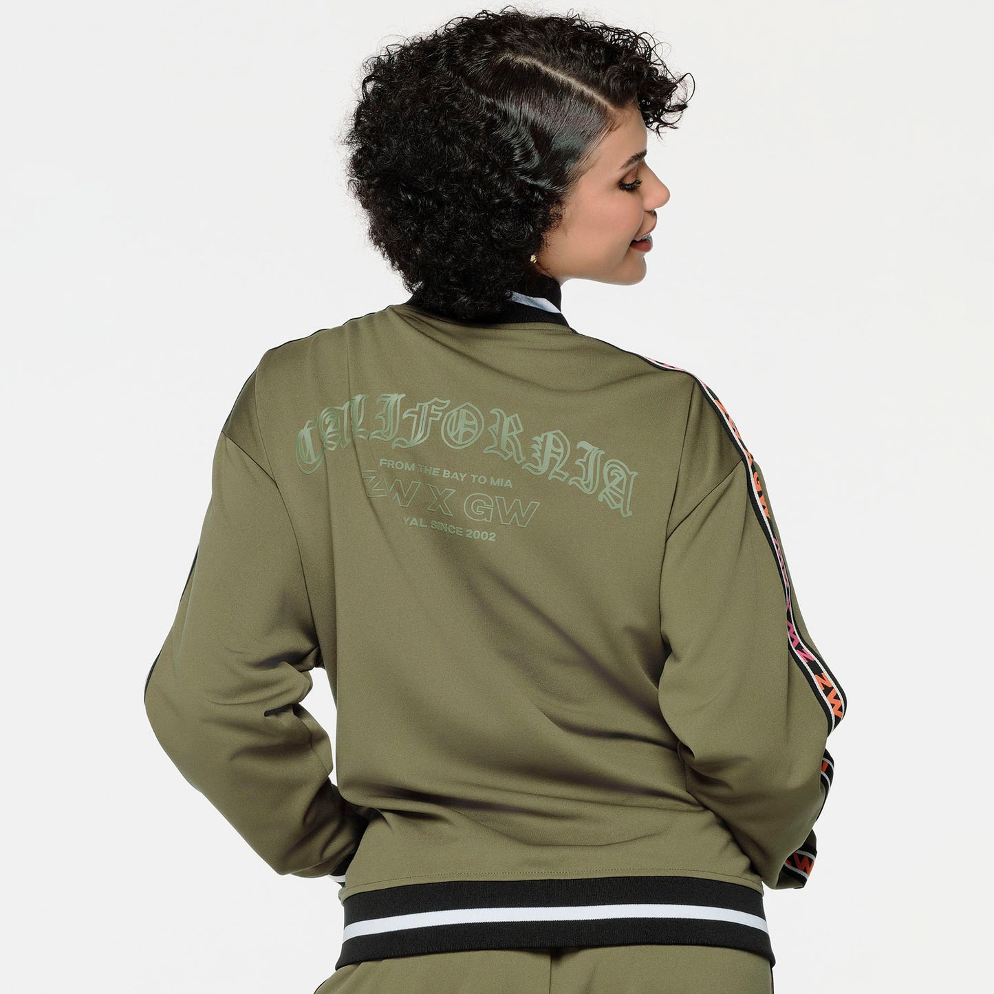 ZW X GW Unisex Oversized Jacket With Rib Details