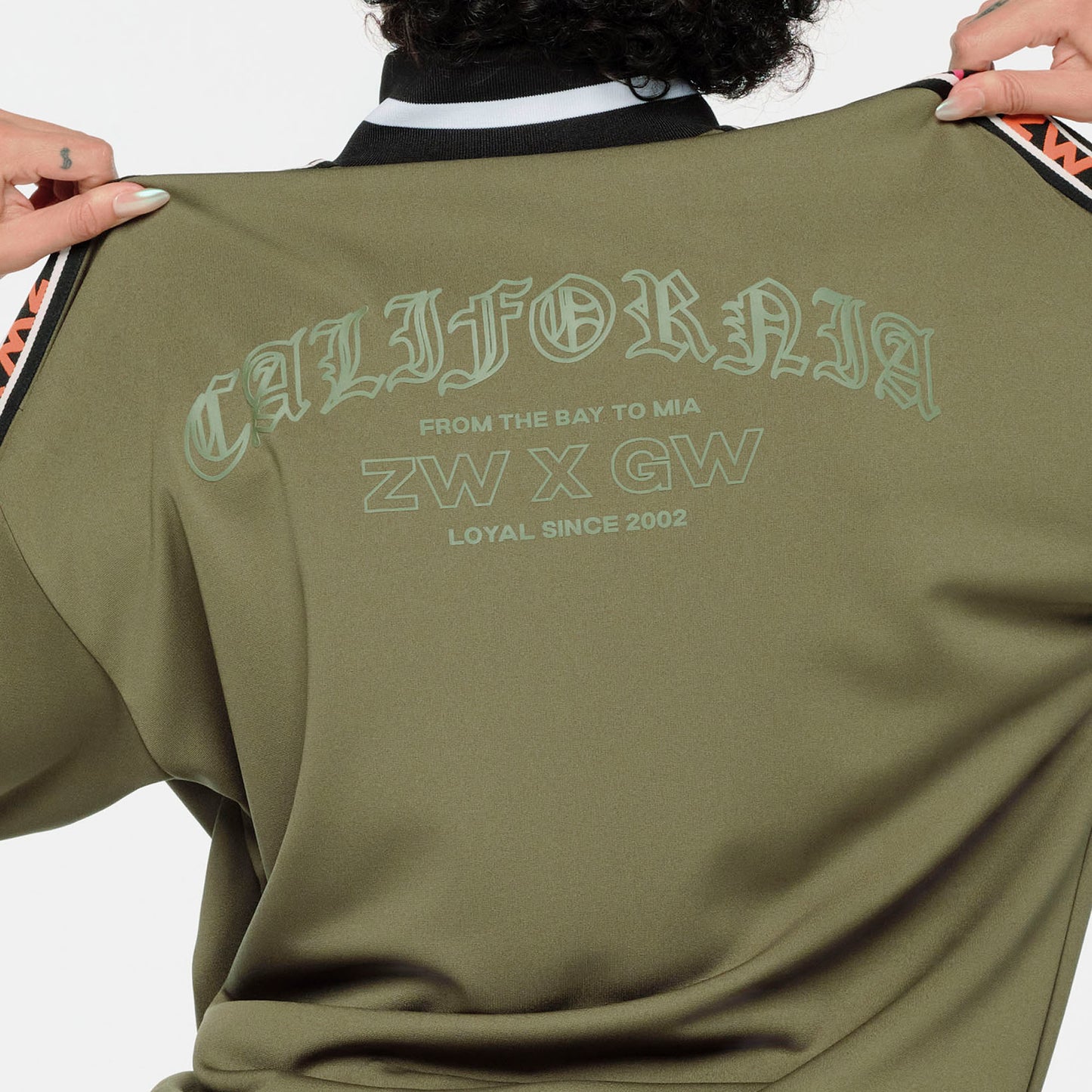 ZW X GW Unisex Oversized Jacket With Rib Details