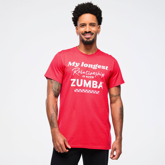 Zumba Love Crew Neck Tee - Red