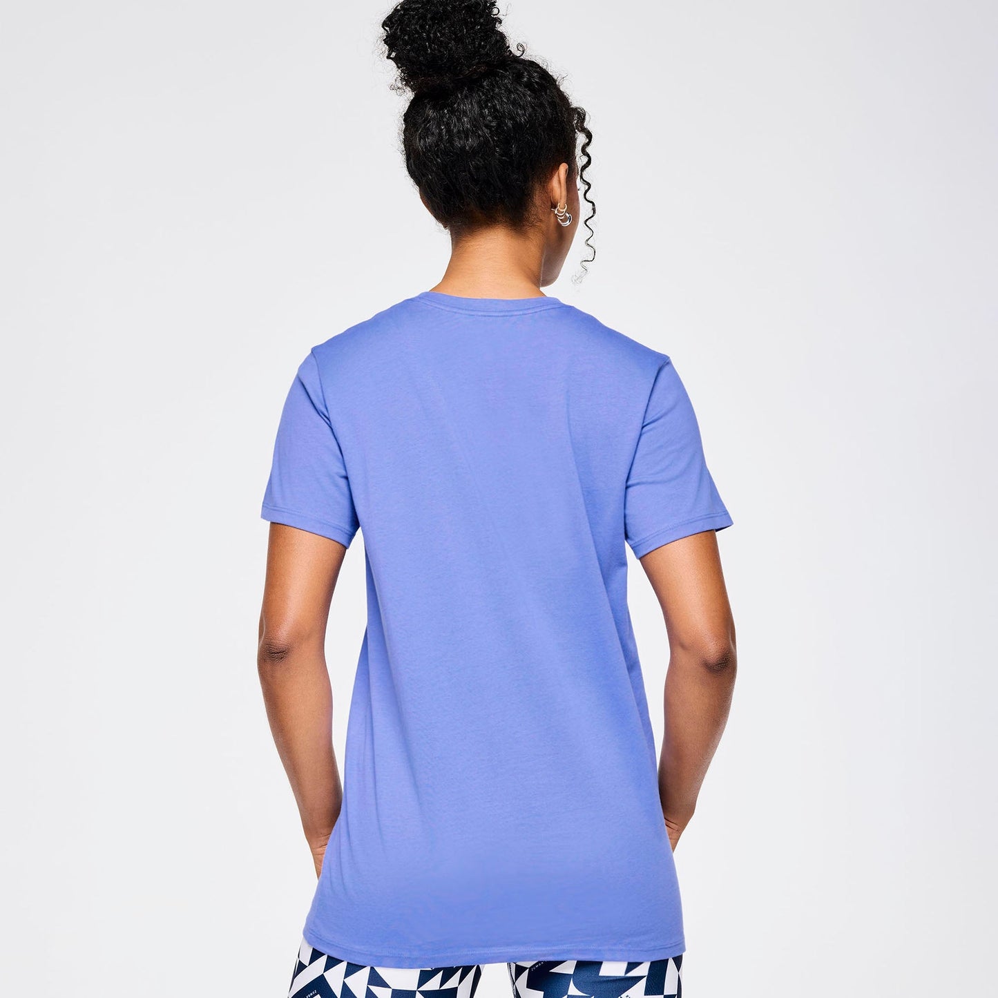 Zumba Out Loud Crew Neck Tee - Purple