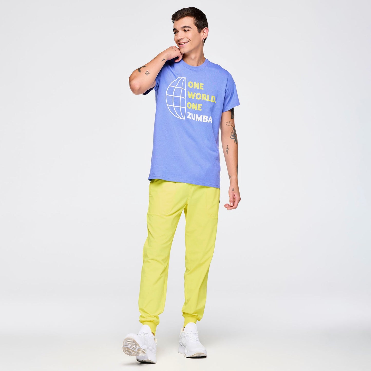 Zumba Out Loud Crew Neck Tee - Purple