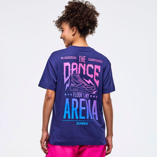 Zumba Libre Oversized Crew Neck Top