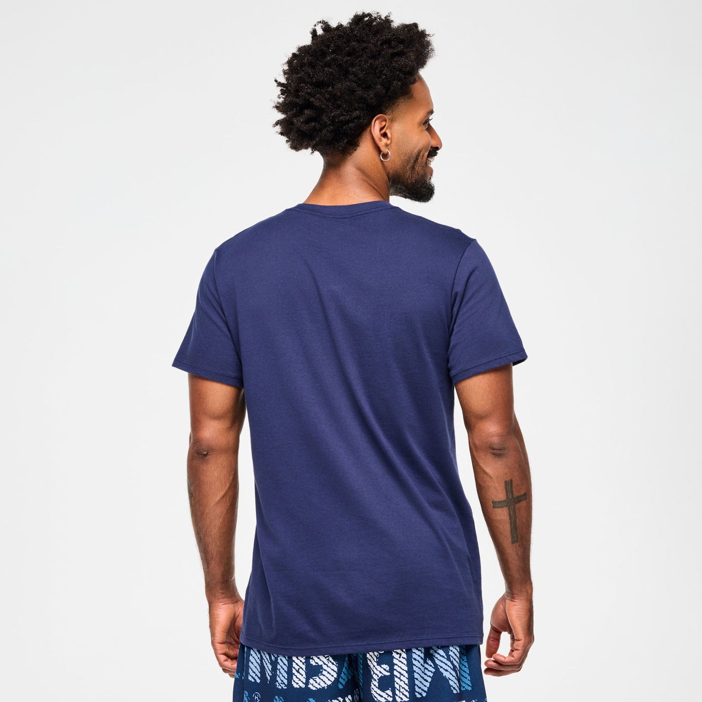 Blue Jean Crew Neck Tee