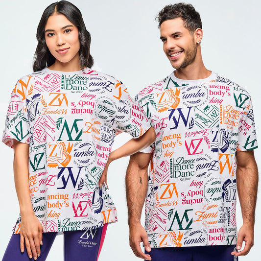 Class of 2001 Oversized Crew Neck Top Z3T000320