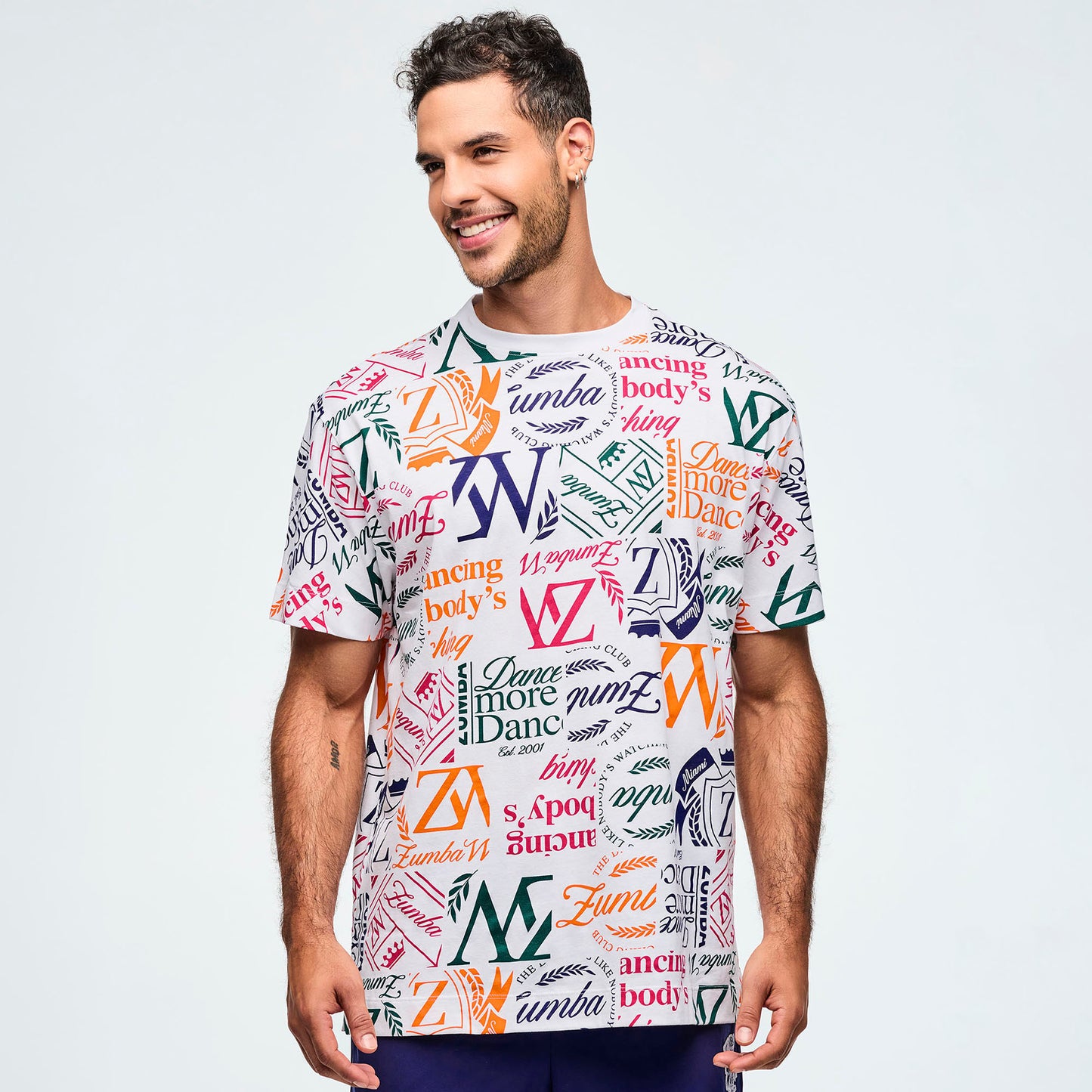 Class of 2001 Oversized Crew Neck Top Z3T000320