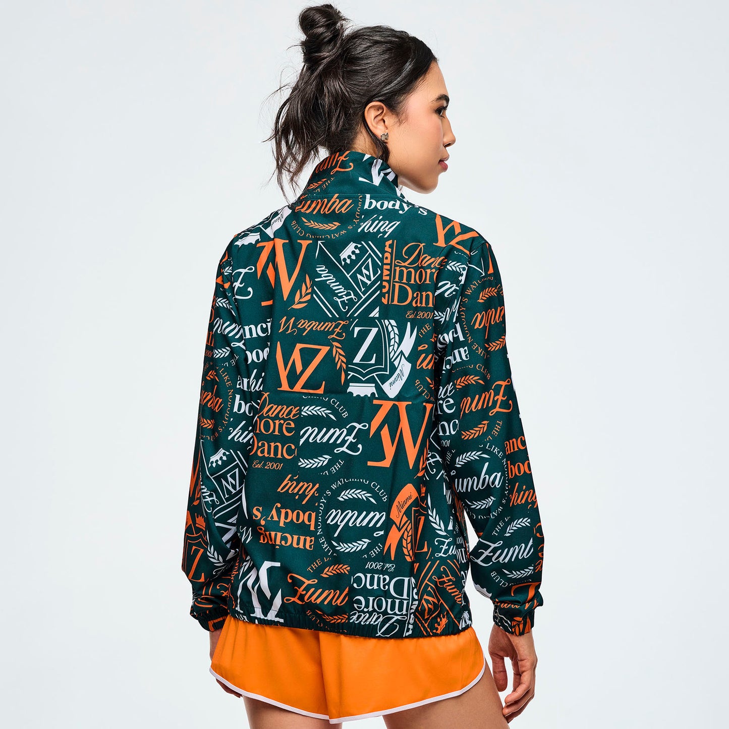 Class of 2001 Unisex Mock Neck Woven Jacket Z3T000324